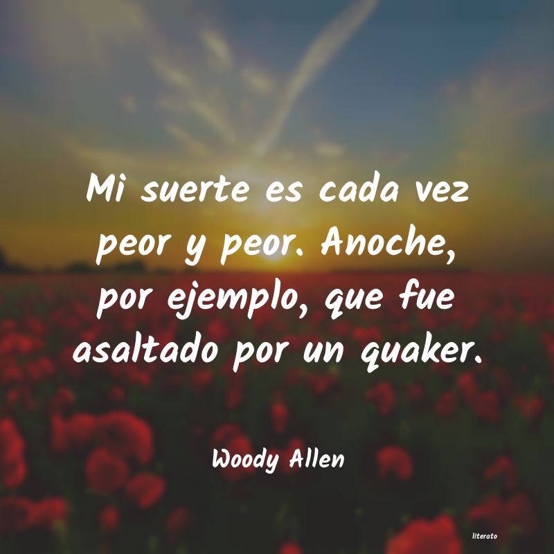 frases de Woody Allen