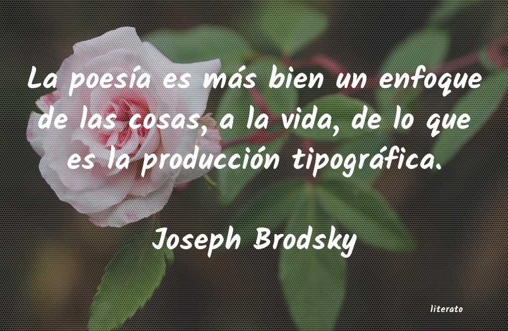 Frases de Joseph Brodsky