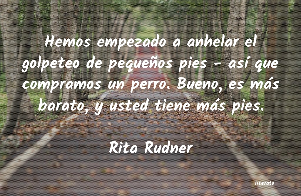 Frases de Rita Rudner