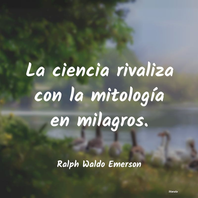 Frases de Ralph Waldo Emerson