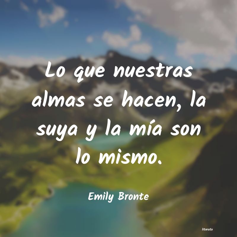 Frases de emily bronte - literato