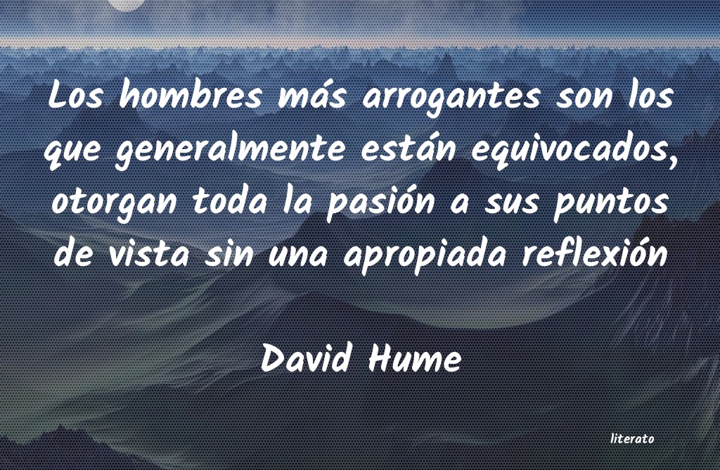 Frases de David Hume