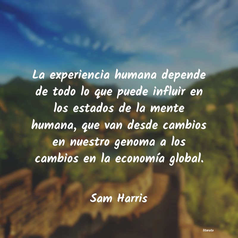 frases de Sam Harris