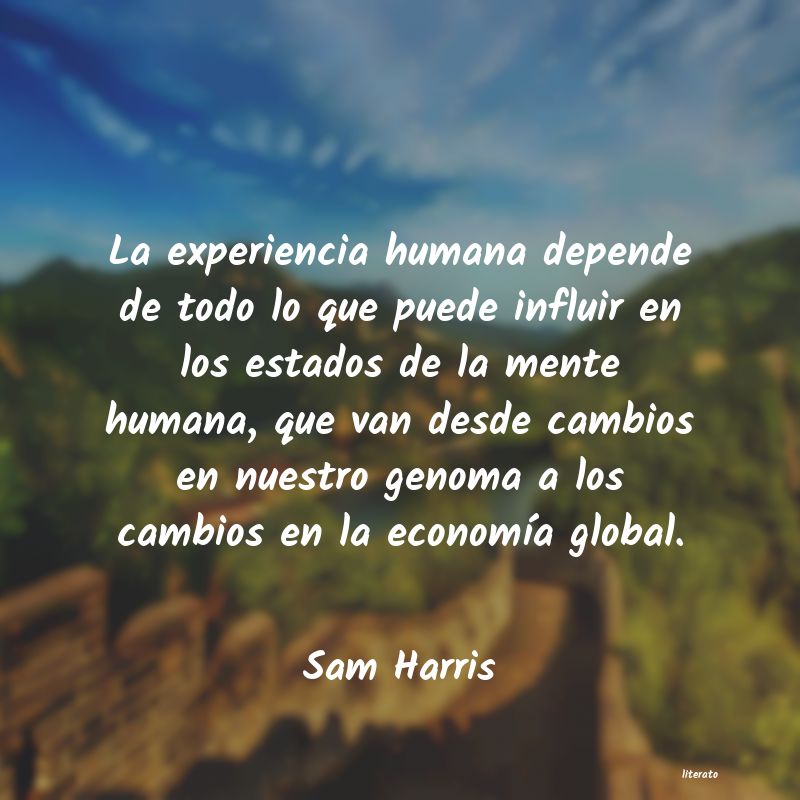 Frases de Sam Harris