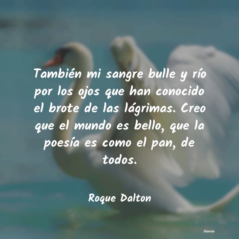 frases de Roque Dalton