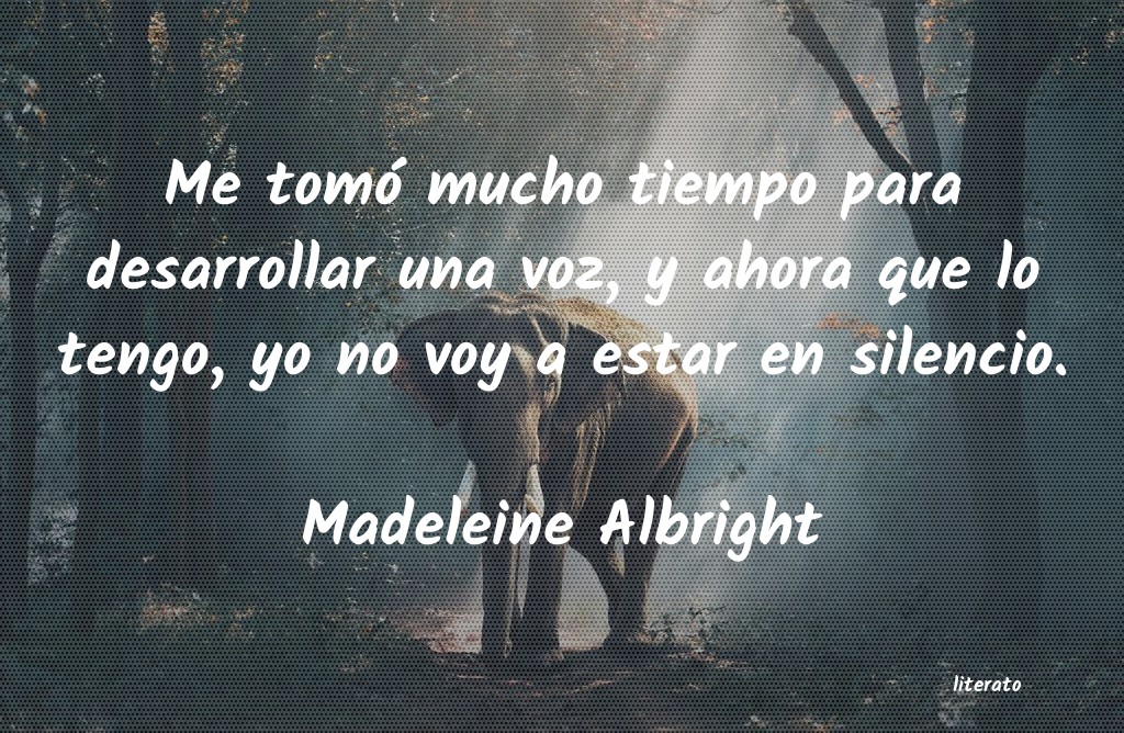 frases de Madeleine Albright