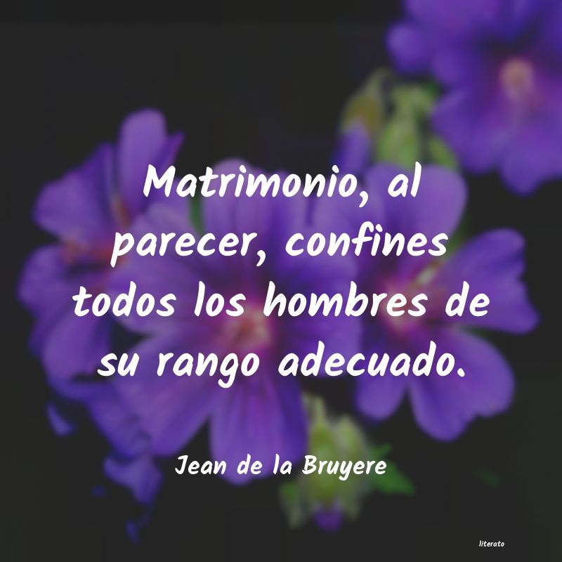frases de Jean de la Bruyere