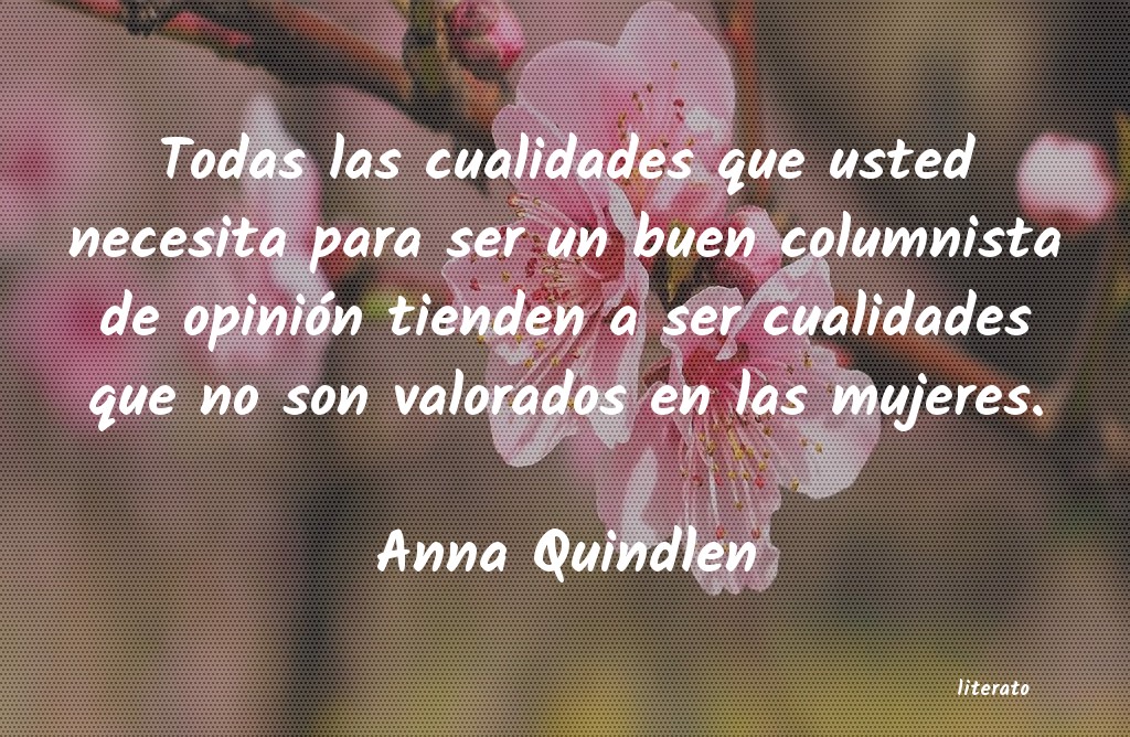 Frases de Anna Quindlen