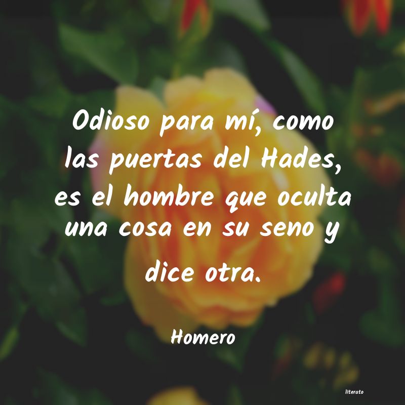 frases de Homero