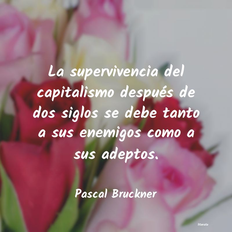 Frases de Pascal Bruckner