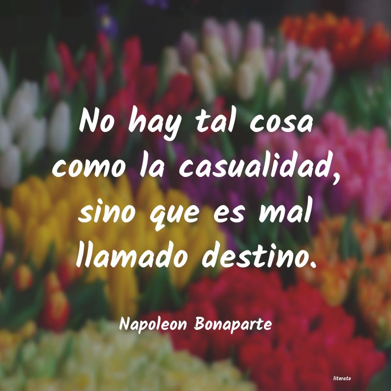 frases de Napoleon Bonaparte