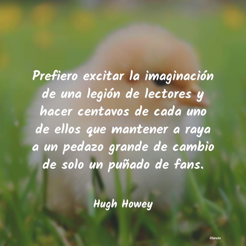 Frases de Hugh Howey