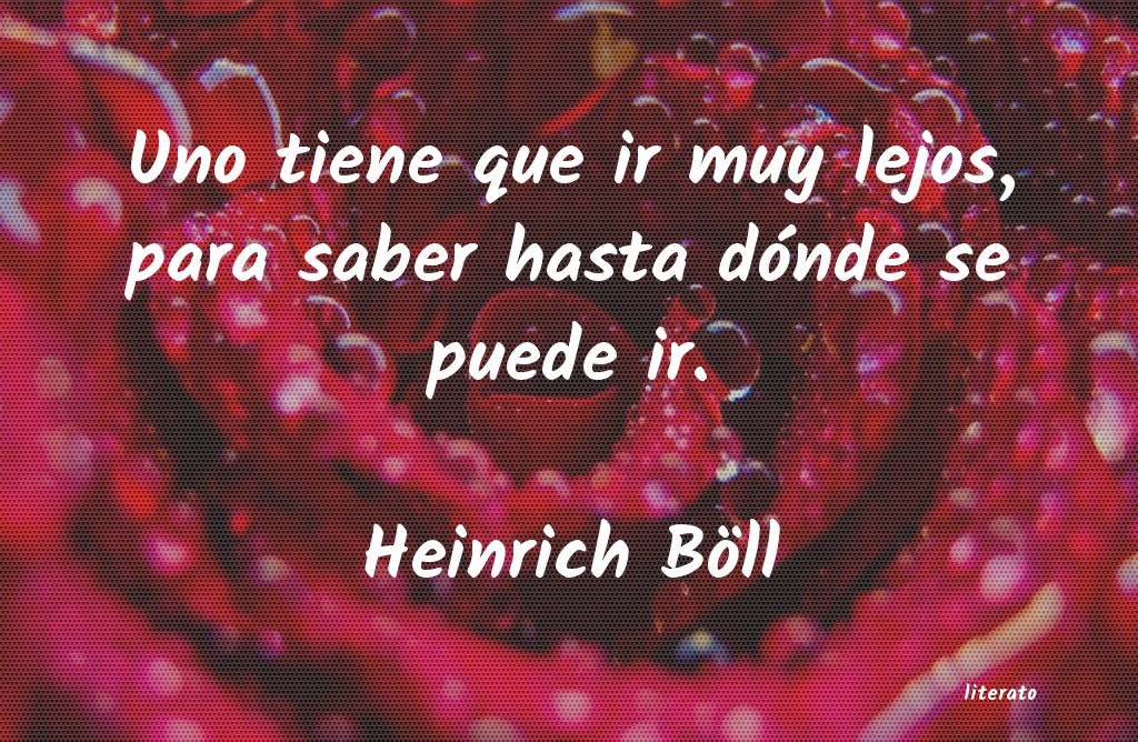 Frases de Heinrich Böll