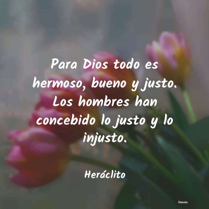 Frases de Heráclito