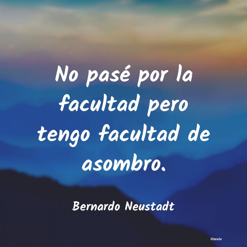frases de Bernardo Neustadt