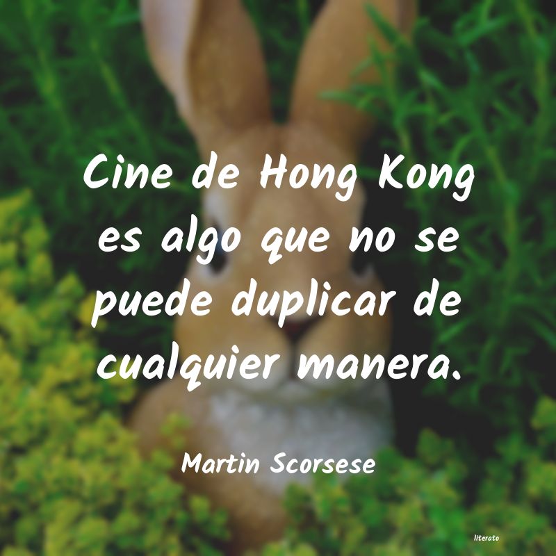 frases de Martin Scorsese