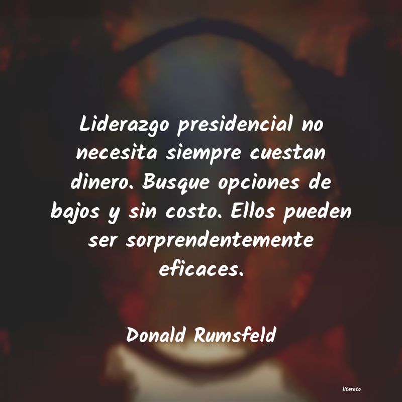 frases de Donald Rumsfeld