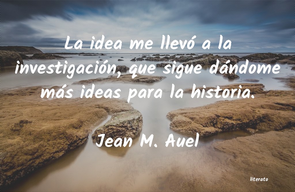 frases de Jean M. Auel