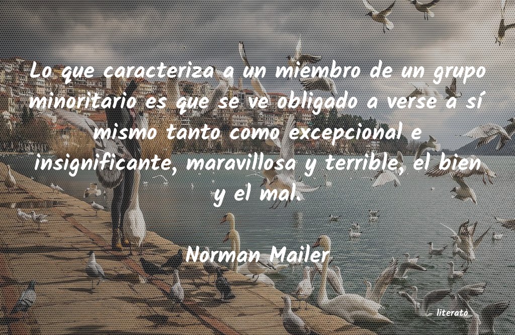 frases de Norman Mailer