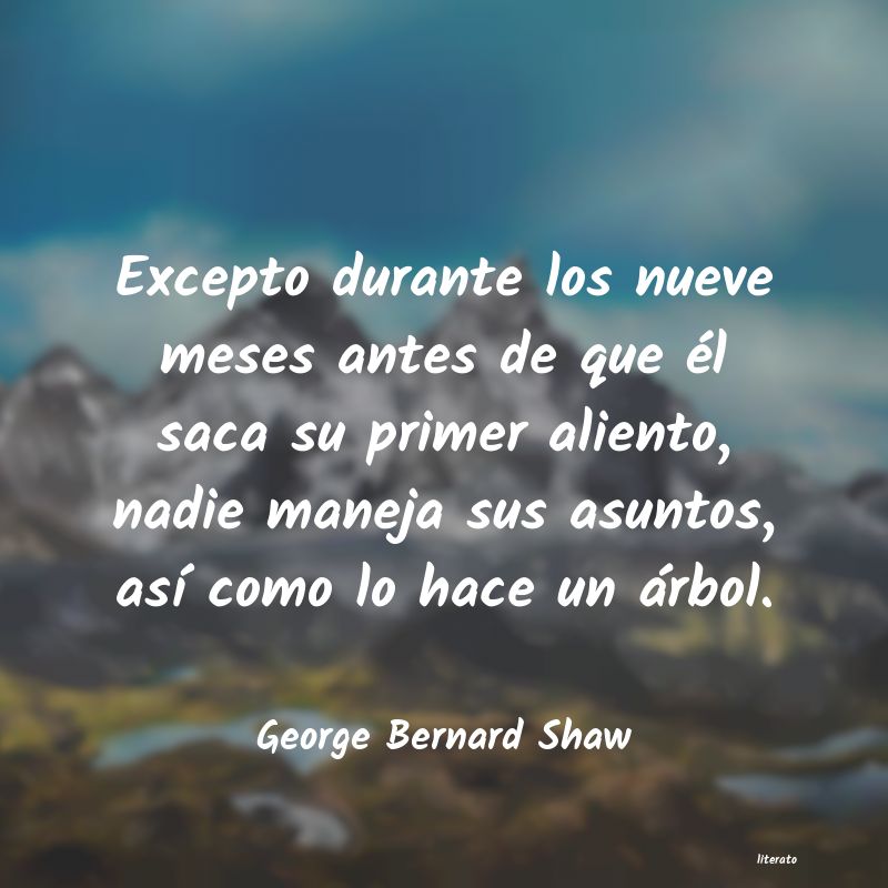 frases de George Bernard Shaw