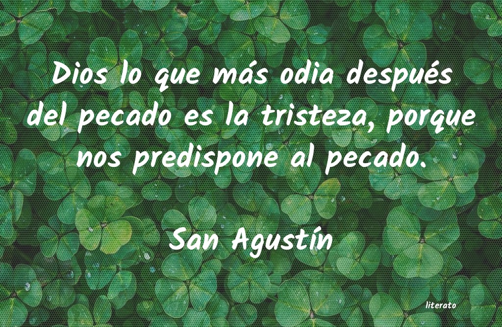 Frases de San Agustín