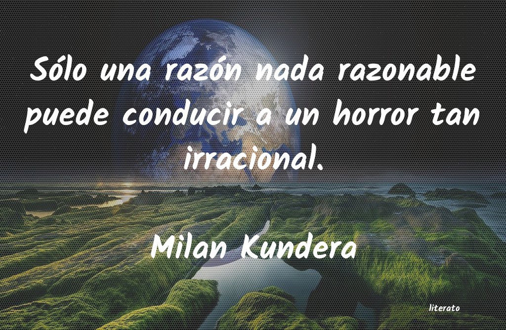 frases de Milan Kundera