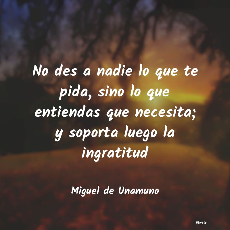 frases de Miguel de Unamuno