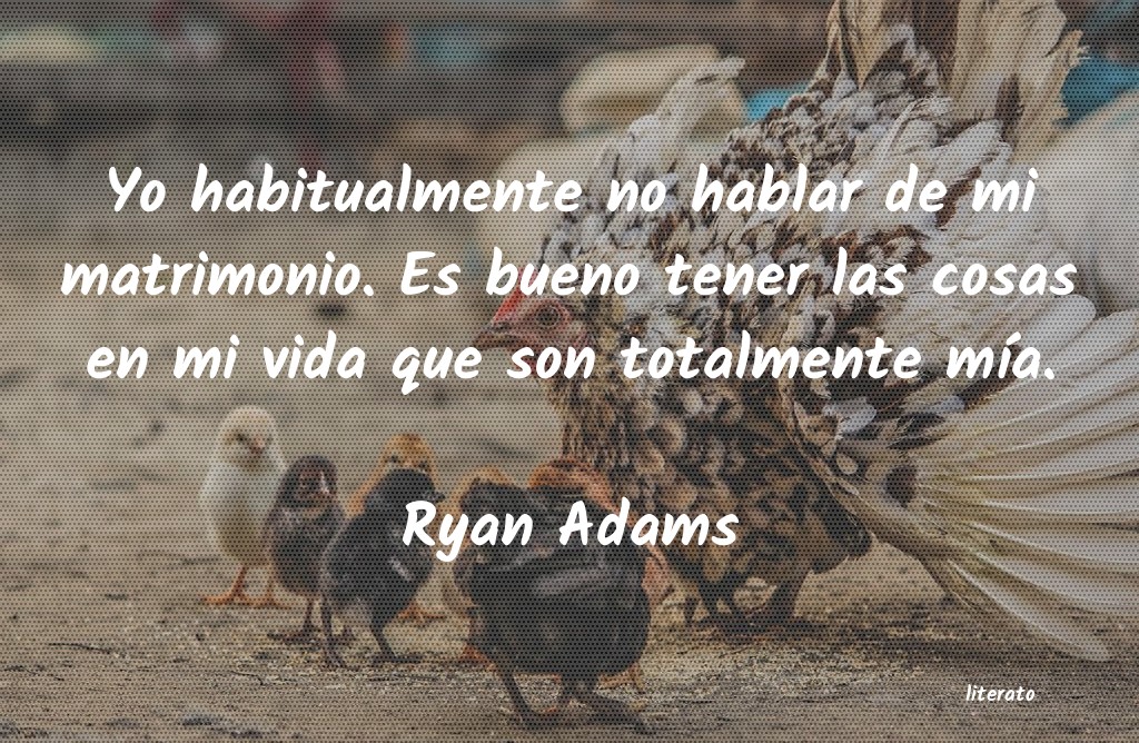 frases de Ryan Adams
