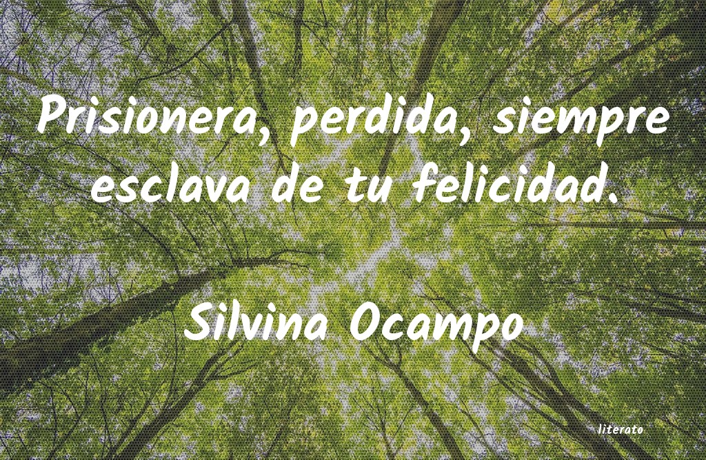 frases de Silvina Ocampo