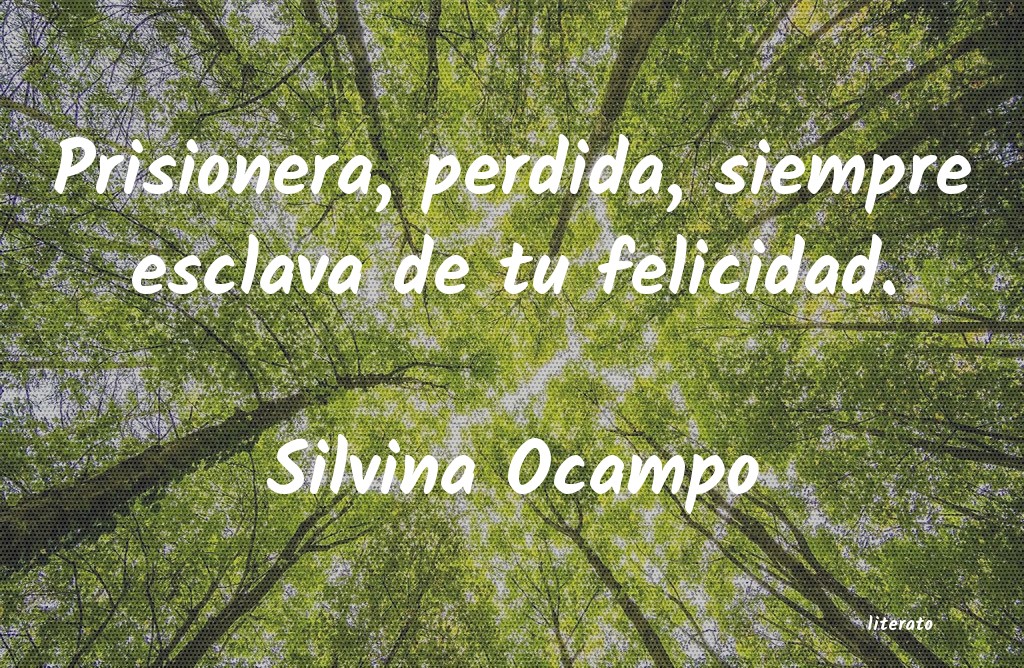 Frases de Silvina Ocampo