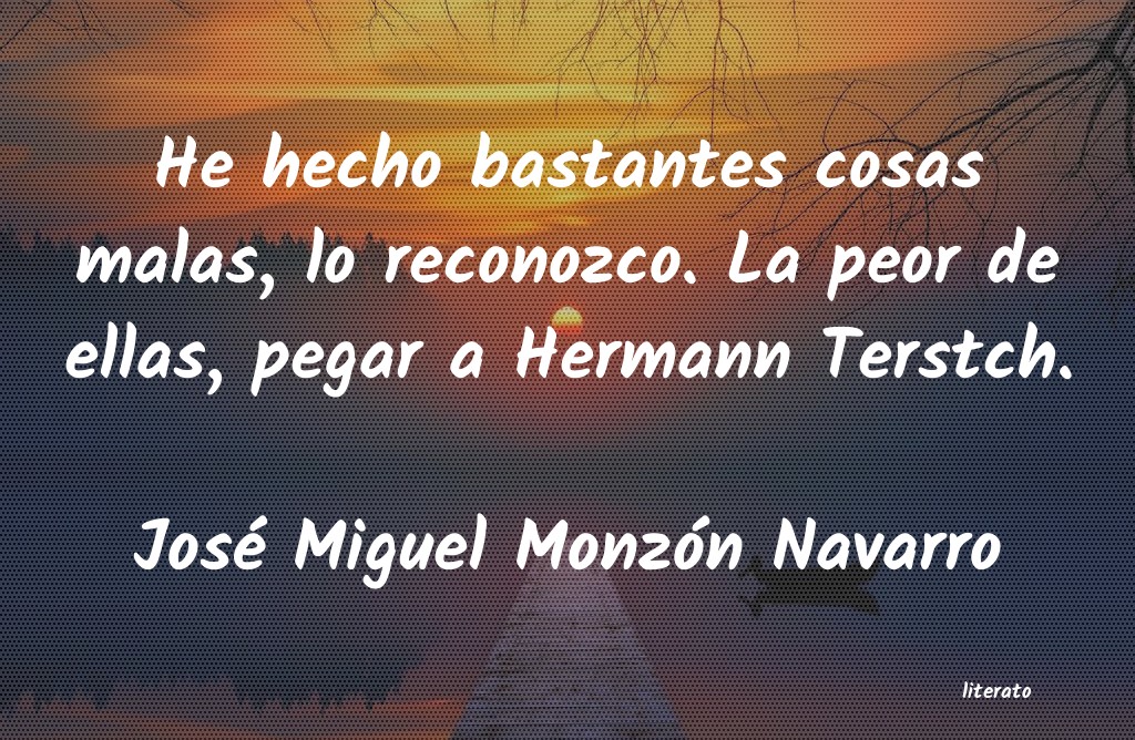 Frases de José Miguel Monzón Navarro