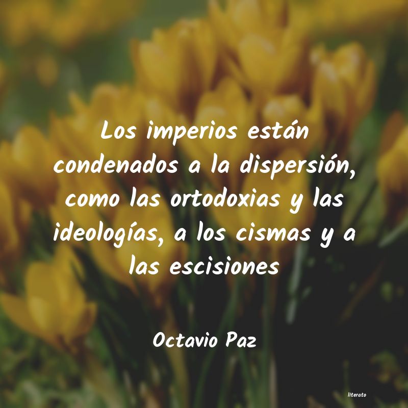 Frases de Octavio Paz