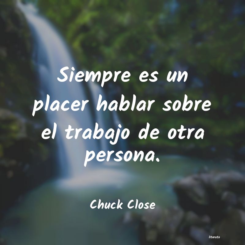 Frases de Chuck Close
