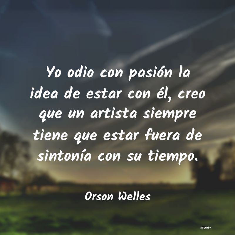 frases de Orson Welles