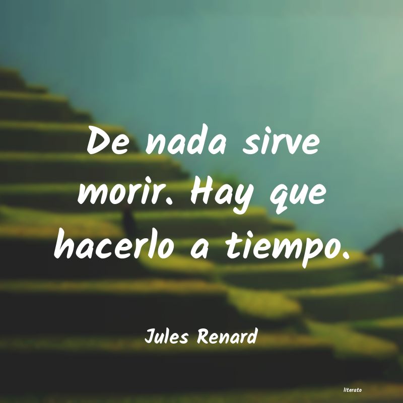 frases de Jules Renard