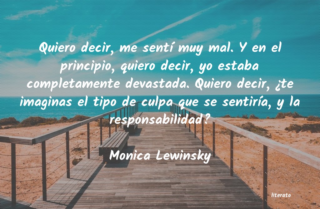 Frases de Monica Lewinsky