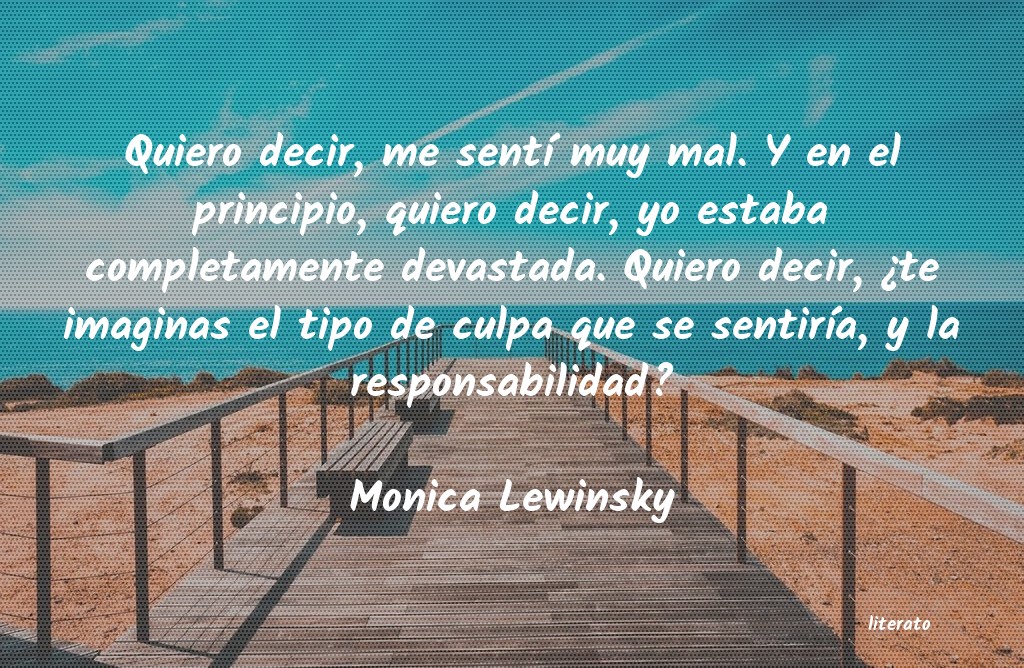 Frases de Monica Lewinsky