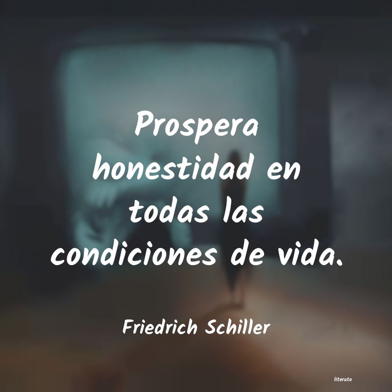 frases de Friedrich Schiller