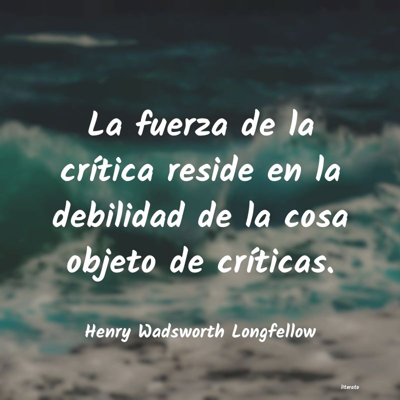 frases de Henry Wadsworth Longfellow