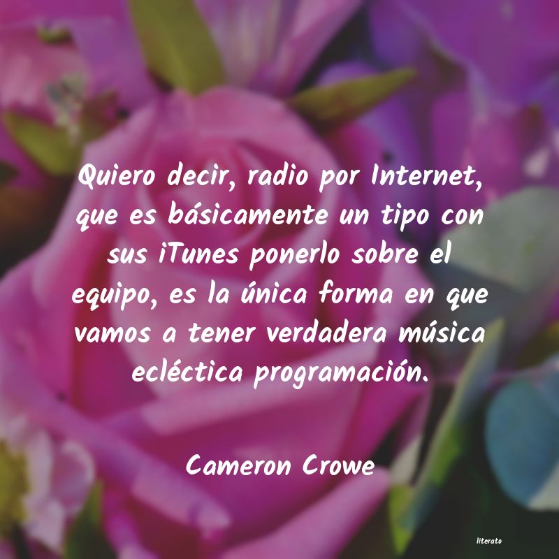 frases de Cameron Crowe