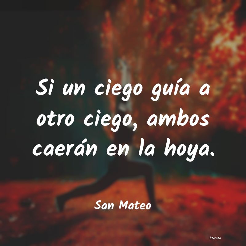 frases de San Mateo