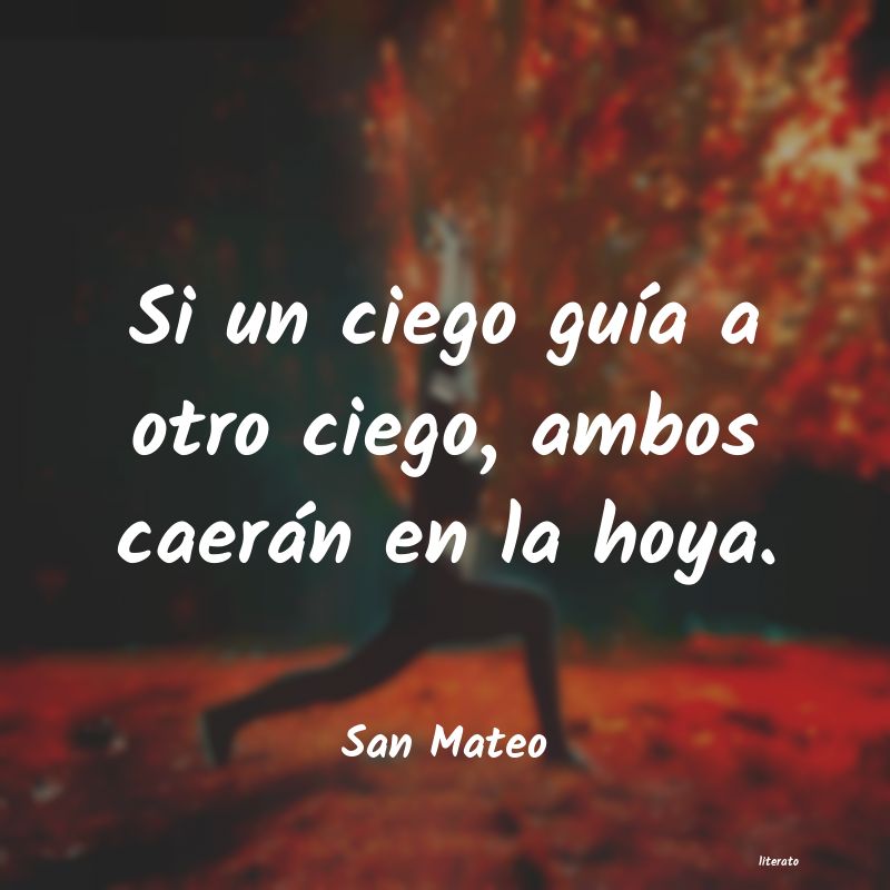 Frases de San Mateo