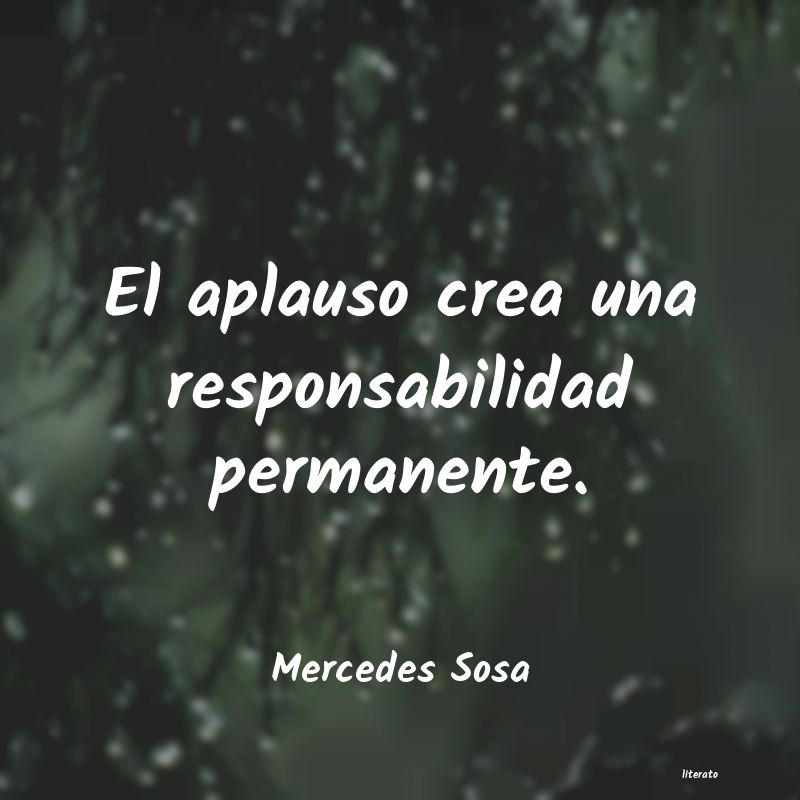 frases de Mercedes Sosa