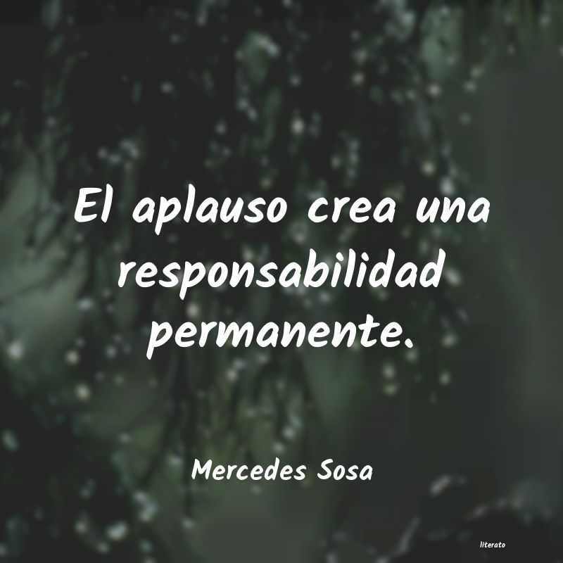 Frases de Mercedes Sosa