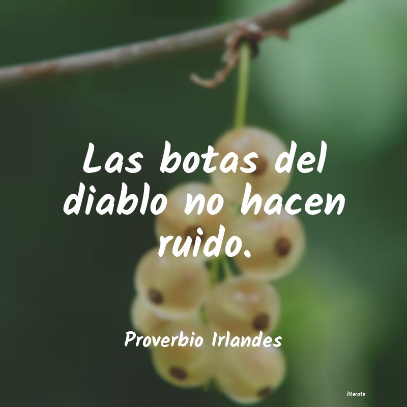 Frases de Proverbio Irlandes