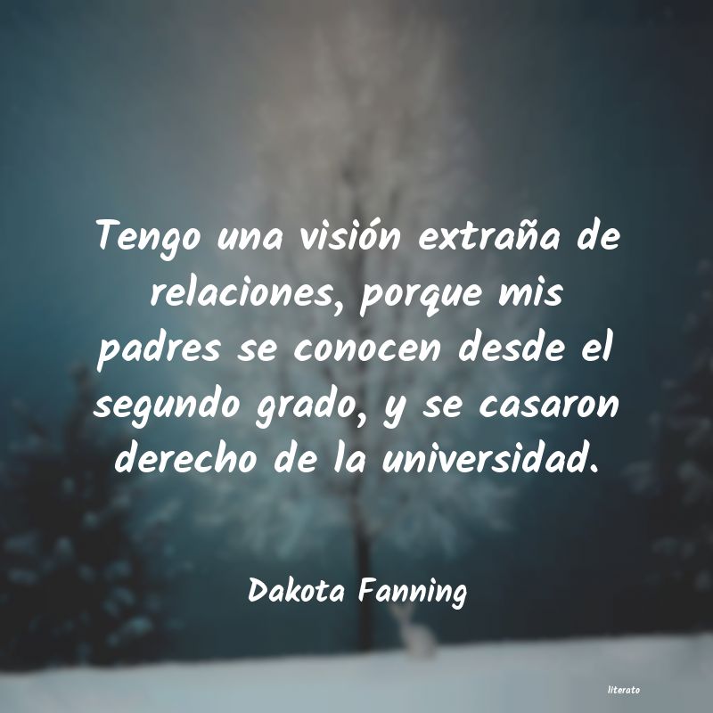 Frases de Dakota Fanning