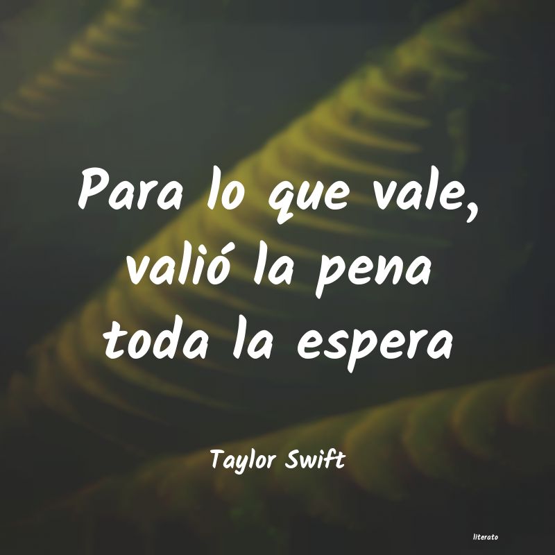 frases de Taylor Swift