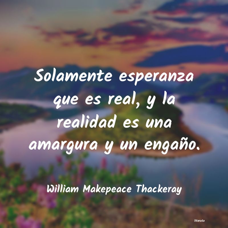 Frases de William Makepeace Thackeray