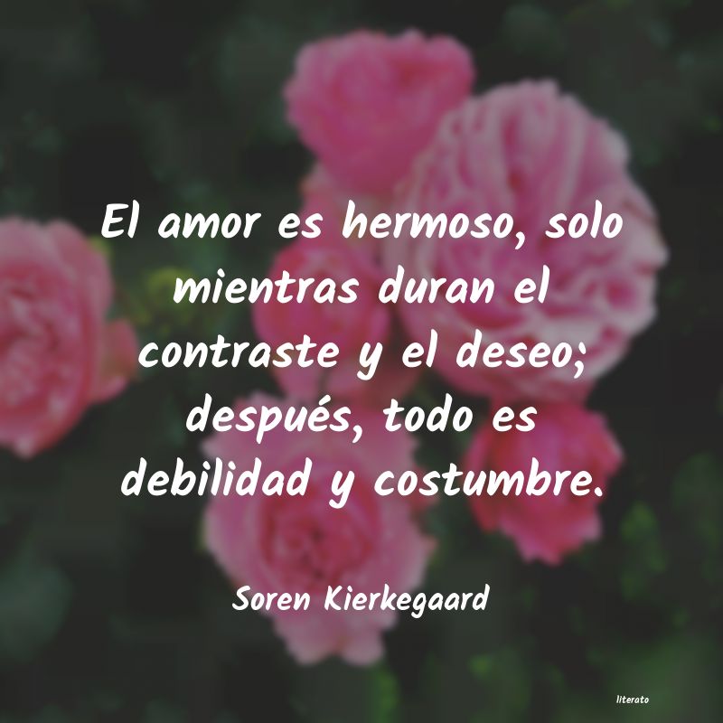 frases de Soren Kierkegaard