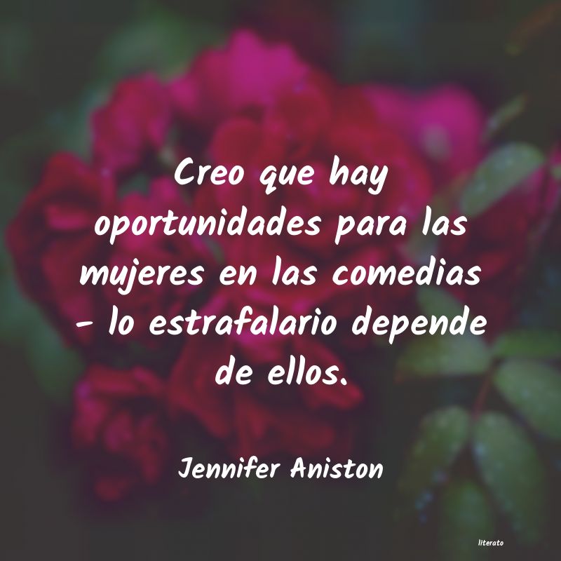 Frases de Jennifer Aniston